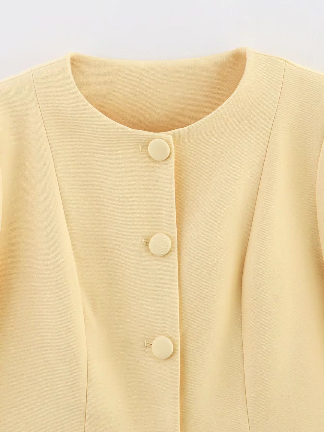 Damen Elegante Blazerjacke mit feinen Knopfdetails und praktischen Taschen Drune