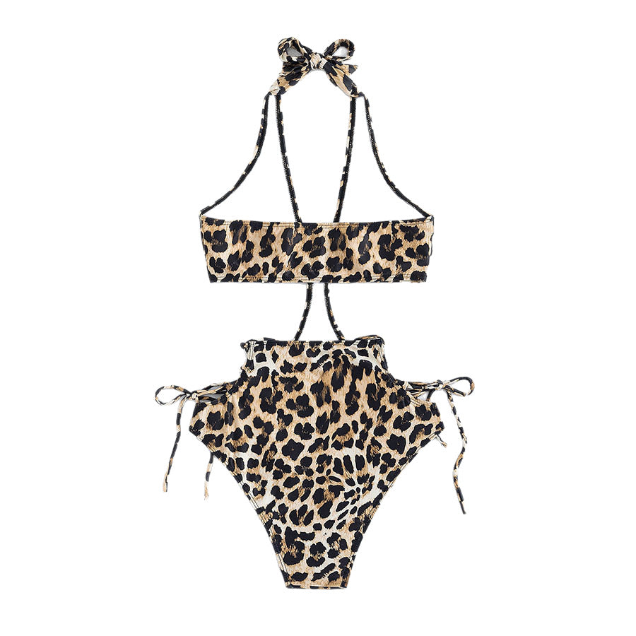 Damen Triangel-Bikini mit modischen Schnürdetails Drune