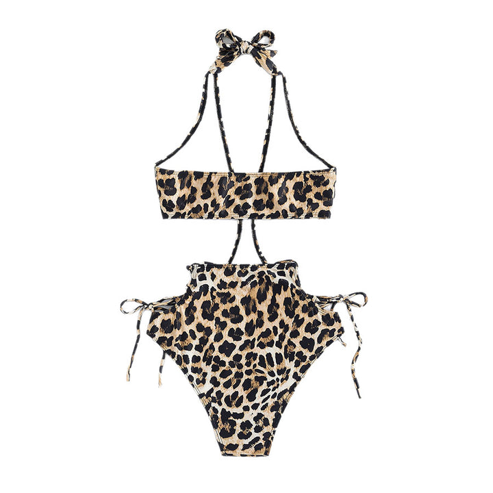 Damen Triangel-Bikini mit modischen Schnürdetails Drune