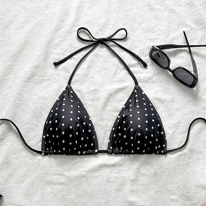Damen Triangel-Bikinioberteil mit verspieltem Punkte-Design Drune