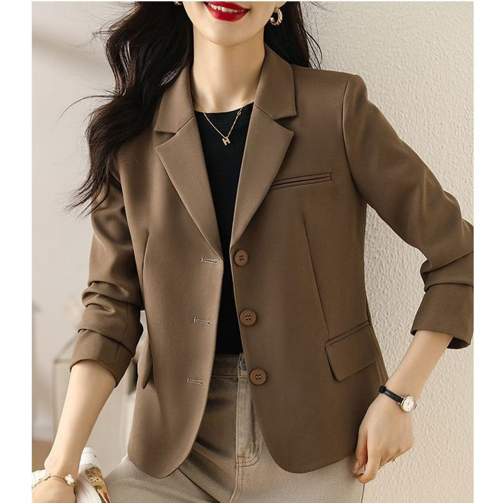 Damen Modischer Blazer mit tailliertem Schnitt Drune