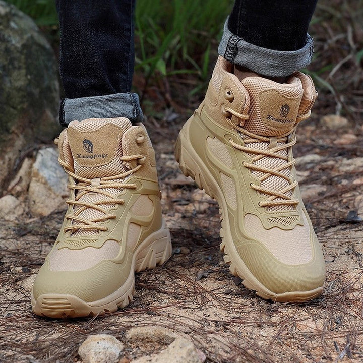 Damen Hochwertige Wanderstiefel mit rutschfester Sohle und atmungsaktiven Obermaterialien Drune