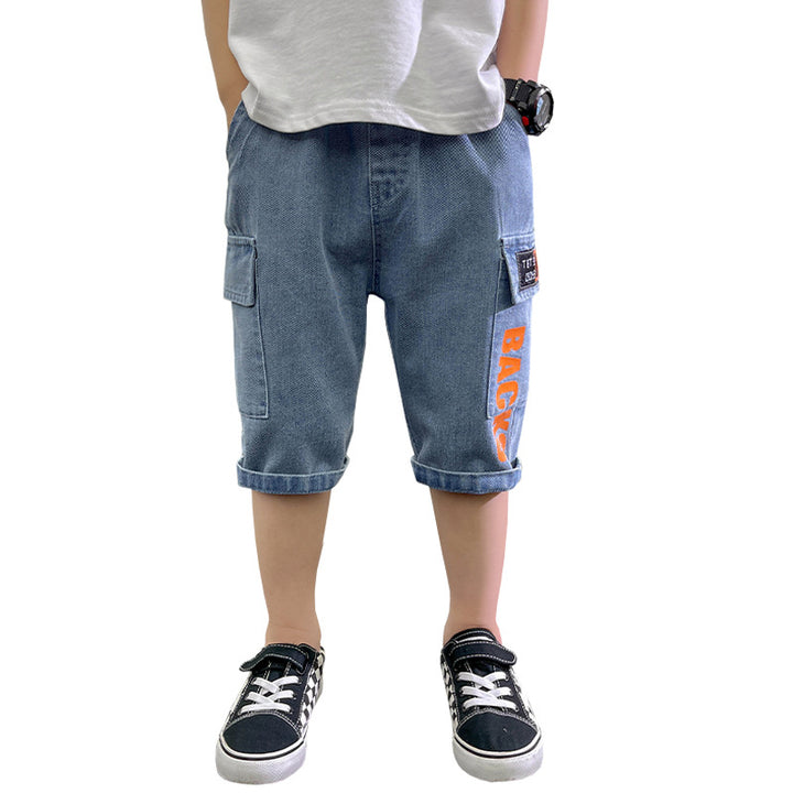 Jungen praktische Cargo-Shorts mit tiefen Taschen Drune