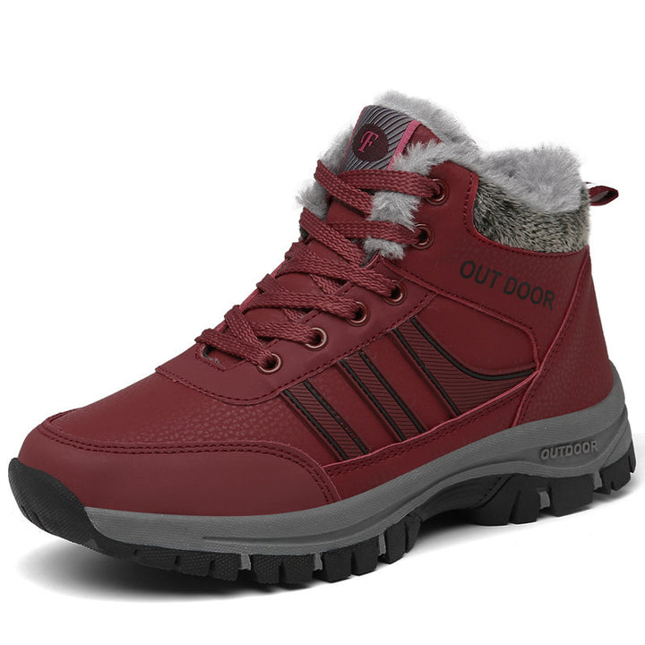 Damen Winterliche Wanderschuhe mit isolierendem Futter und rutschfester Sohle Drune