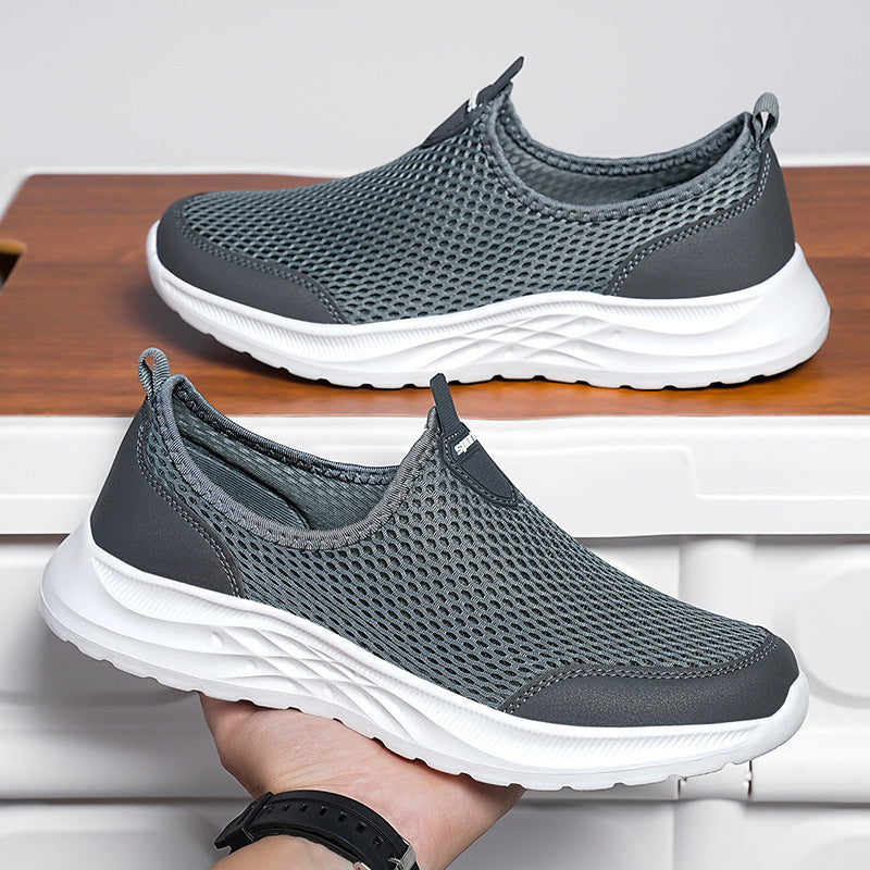 Herren Atmungsaktive Slip-On Sneakers mit Adaptivem Leichten Design Drune