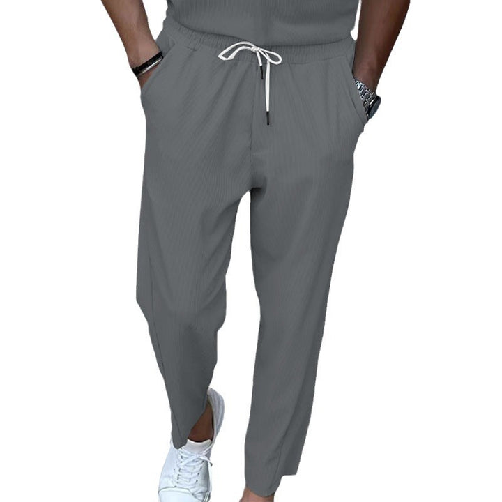 Herren Freizeithose mit elastischem Bund und praktischen Seitentaschen Drune