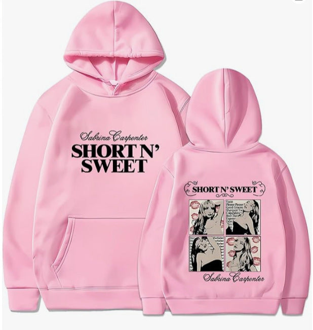 Damen Kapuzenpullover mit kreativem Comic-Design und lässigem Schnitt Drune