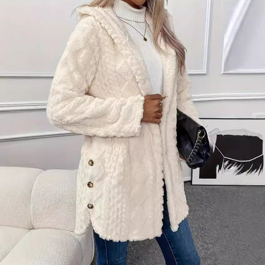 Damen weiche Fleecejacke Drune