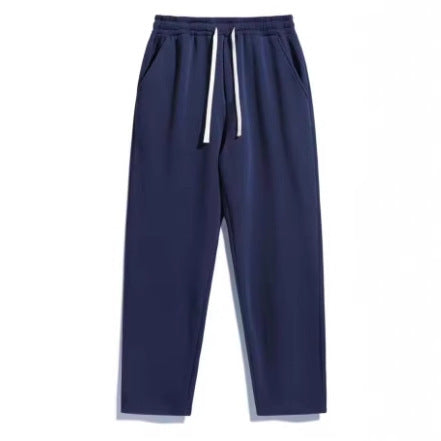 Unisex nan lässige Straight‑Leg Jogginghose mit elastischem Komfortbund, kontrastierendem Kordelzug und seitlichen Eingrifftaschen Drune