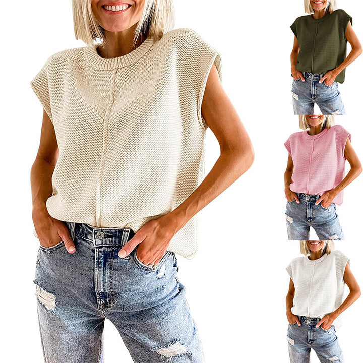 Damen Stricktop Drune