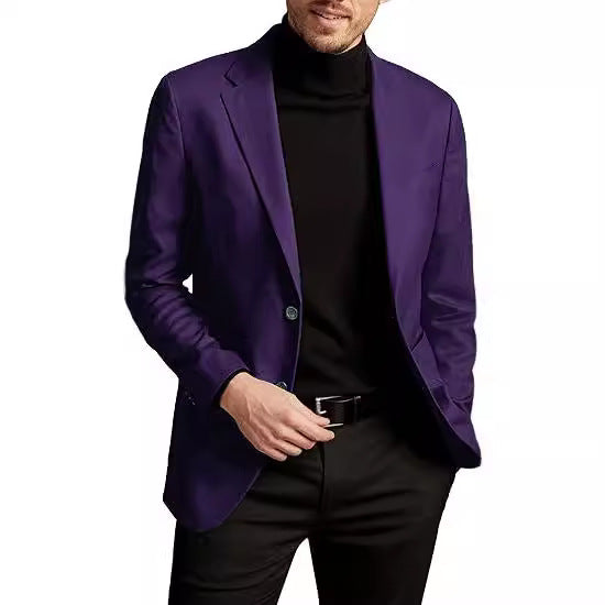 Herren eleganter Blazer mit modernem Schnitt und praktischen Taschen Drune