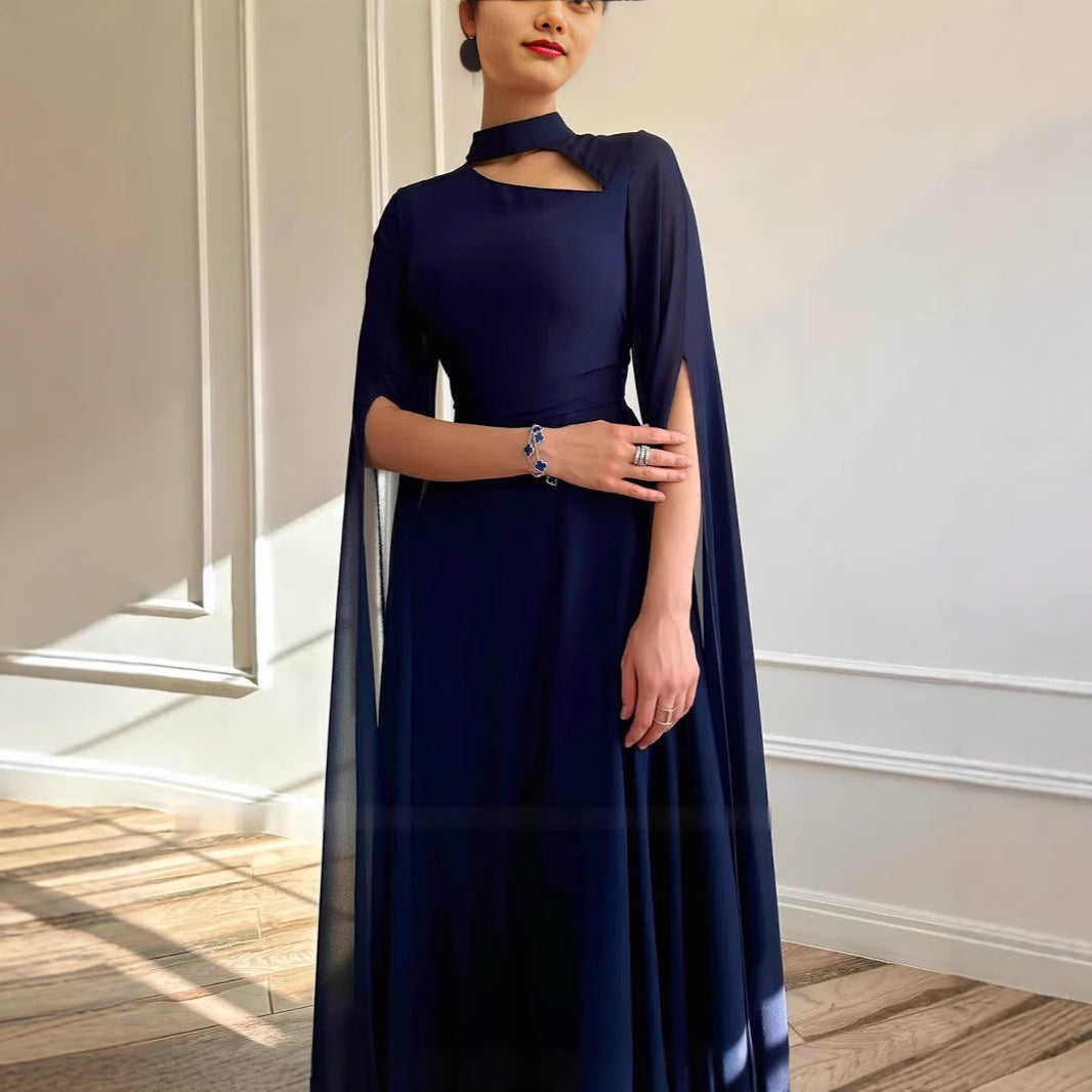 Drune | Leichtes Chiffon-Party-Cape