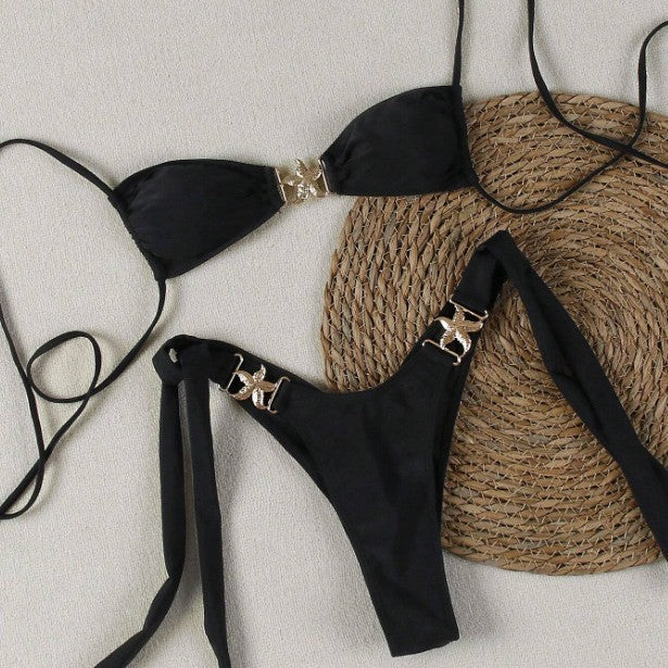 Damen Bikini-Set mit eleganten Schleifen-Details Drune