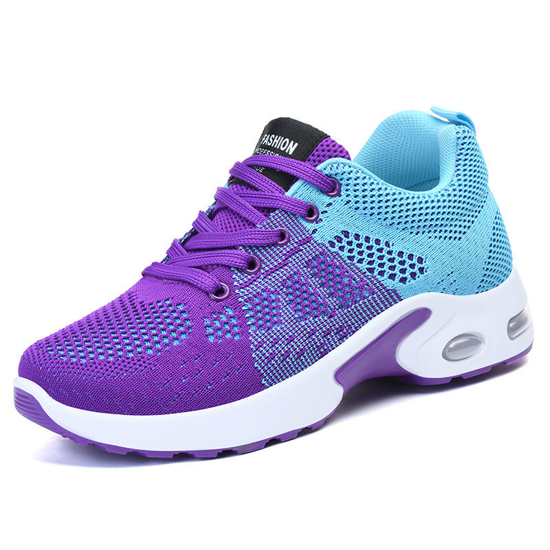 Unisex nan atmungsaktive Strick-Sneaker mit Luftkissenabsatz Drune