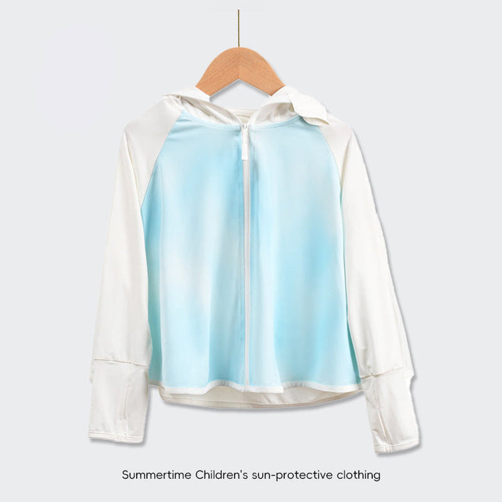 Damen UV-Schutzjacke mit Kapuze und weichem Material Drune
