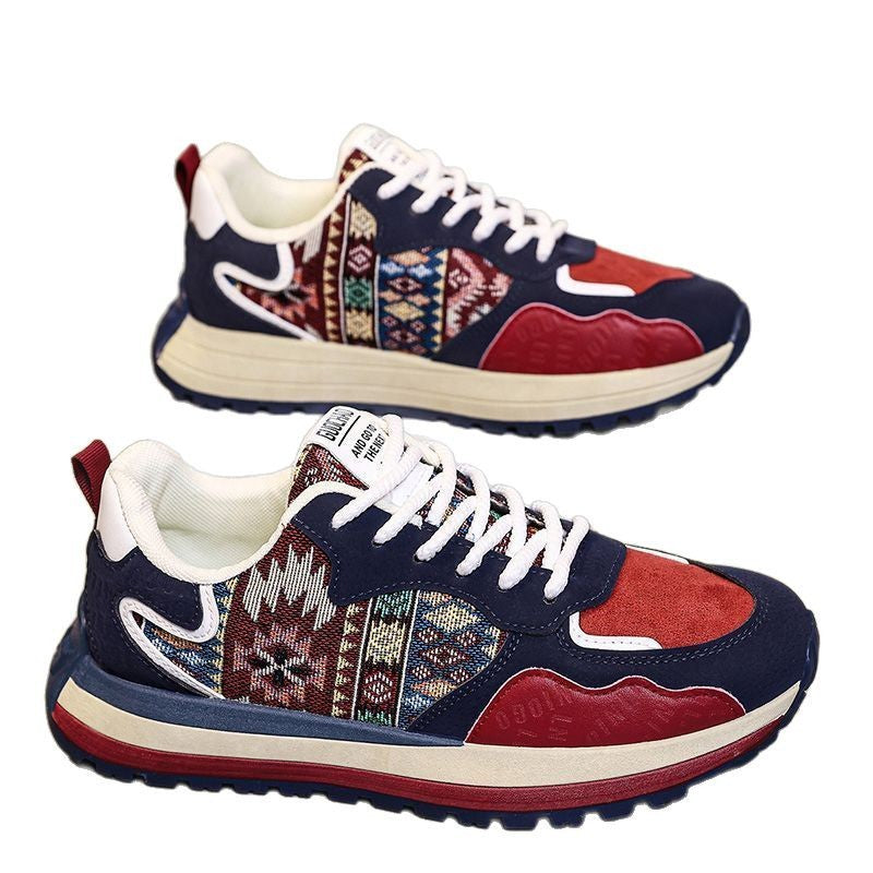 Damen Sportliche Sneakers mit attraktivem Ethno-Design Drune