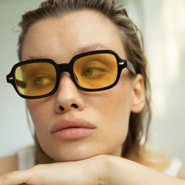 Drune | Reis-Nagel-Sonnenbrille quadratisch