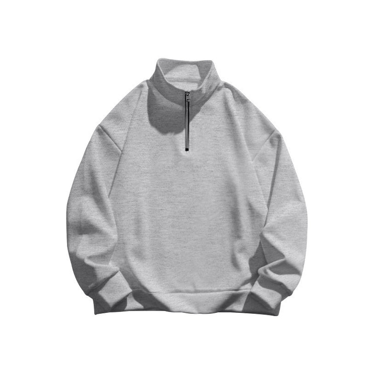 Damen Sweatshirt mit Stehkragen und Reißverschluss Drune