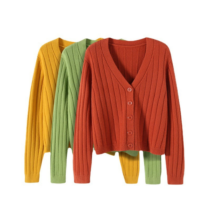 Drune | Schnürgestrickter Pullover mit V-Ausschnitt für Damen