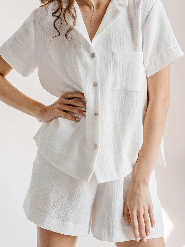 Damen Lightweight Casual Loungewear Set Drune