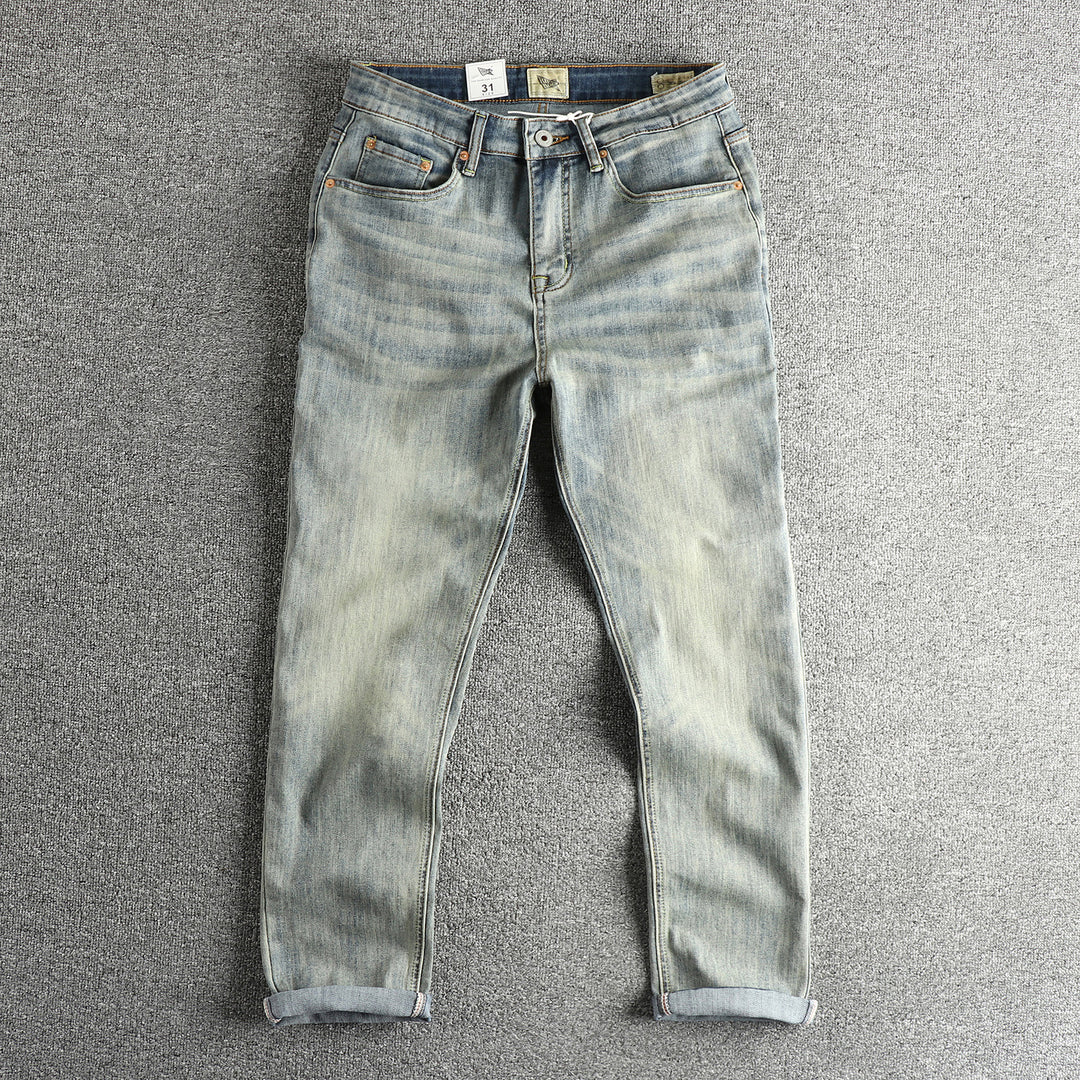 Damen Slim-Fit Jeans mit bequemer Passform und lässigem Vintage-Look Drune
