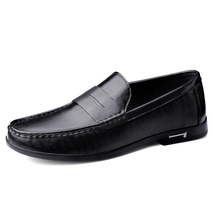 Herren Elegante Mokassins aus hochwertigem Leder mit rutschfester Sohle Drune
