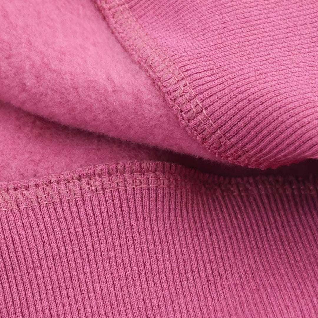 Damen lässiger Sweatshirt mit Statement-Druck Drune