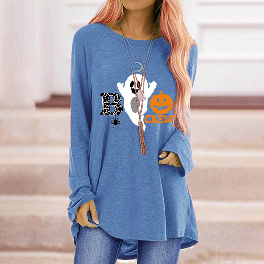 Damen lässiges Halloween T-Shirt Drune