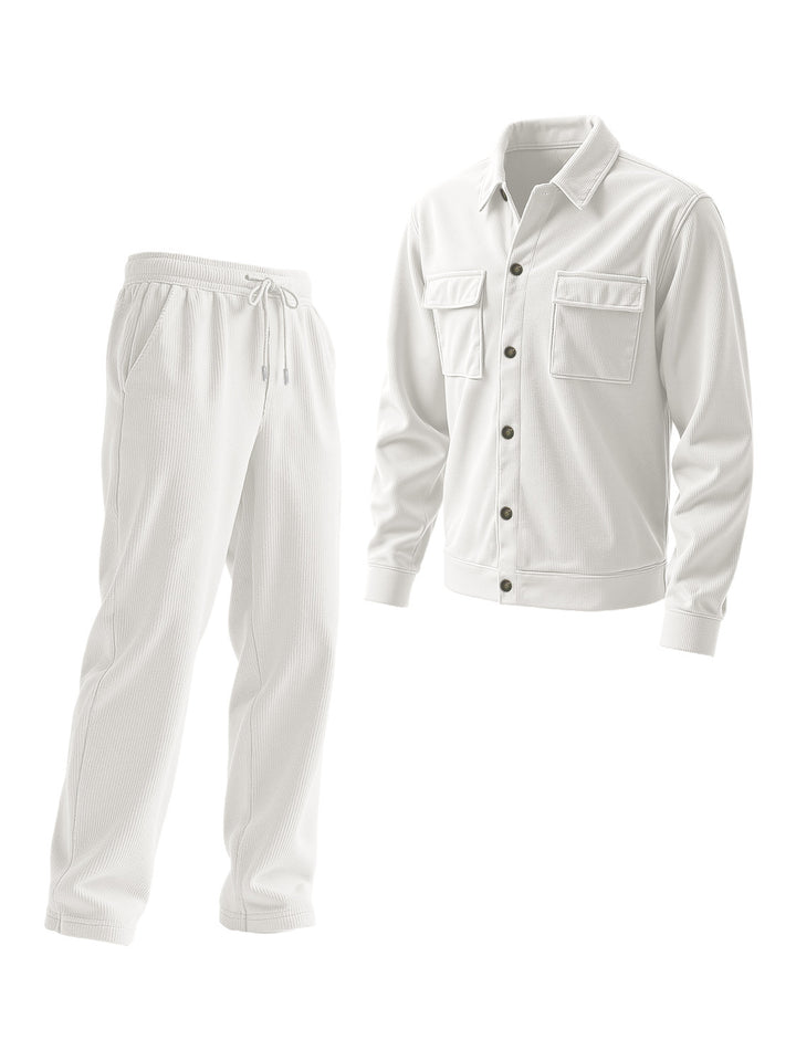 Herren Freizeitjacke und Jogginghose Set Drune