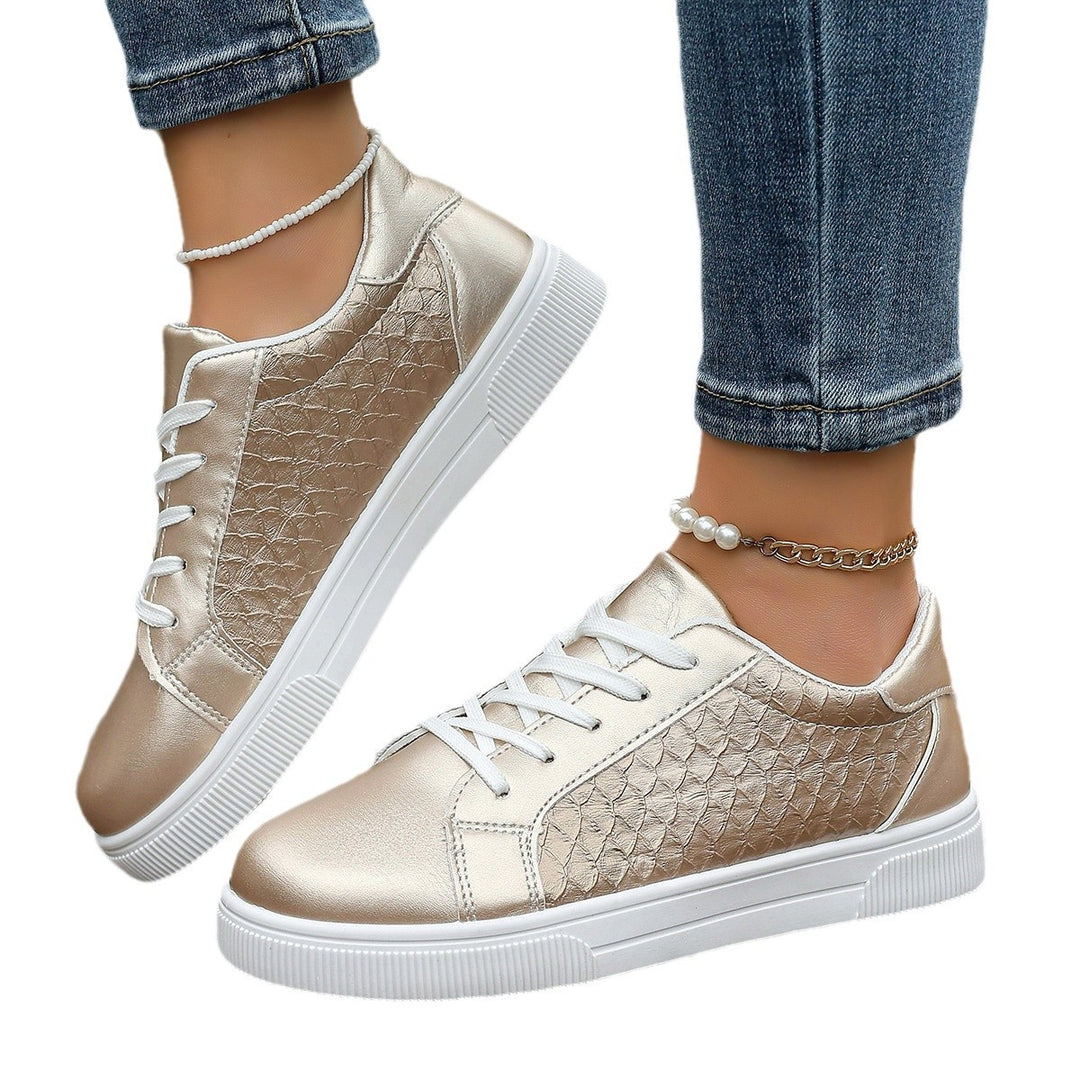 Damen Freizeitmode Sneakers mit strukturiertem Design Drune