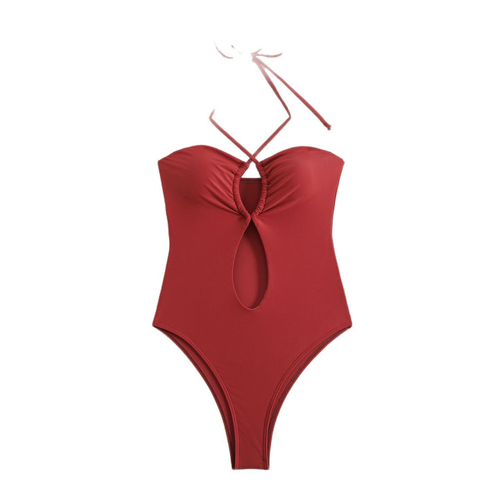 Damen Sportlicher Hochwertiger Badeanzug Drune