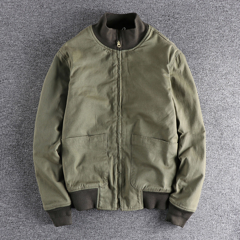 Damen Übergangsjacke mit hohem Kragen und praktischen Taschen Drune