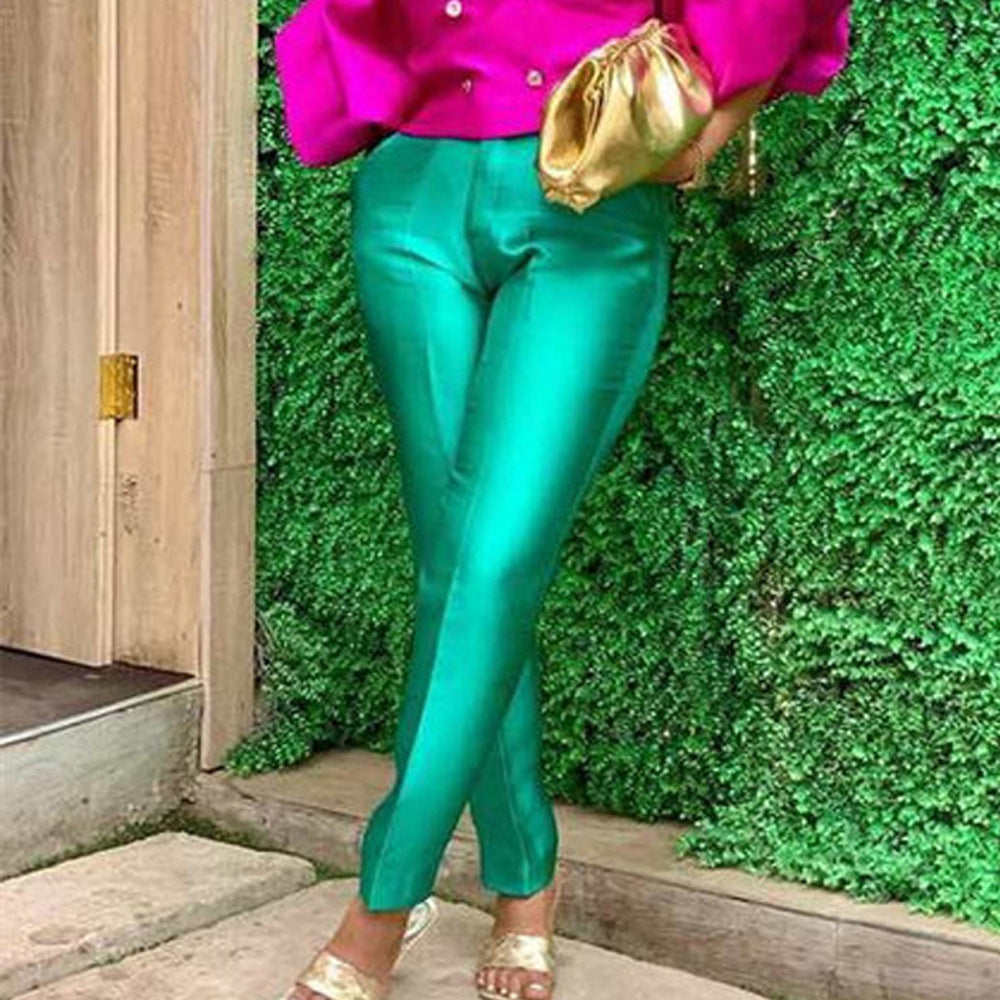 Damen Hochwertige, taillierte Hose mit elegantem Schnitt Drune