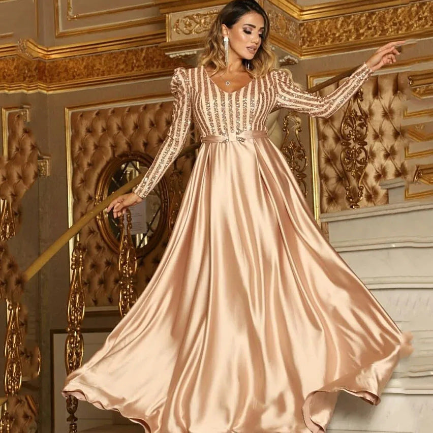 Damen Abendkleid Drune
