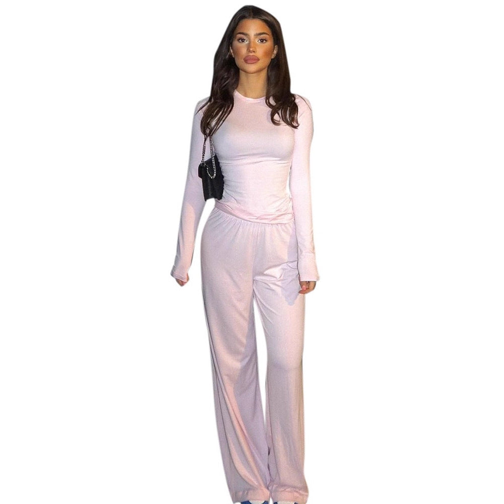 Damen Bequemer Lounge-Anzug mit weichem Material und lässigem Schnitt Drune