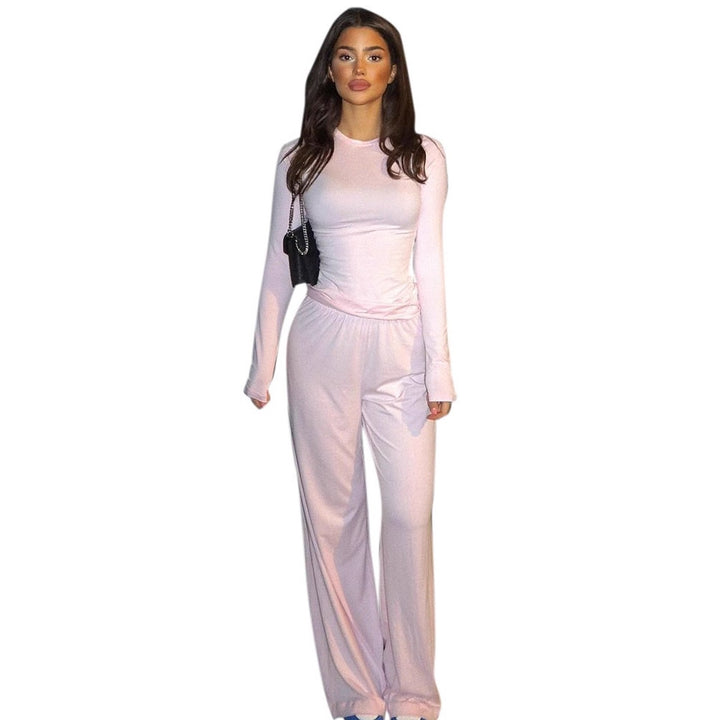 Damen Bequemer Lounge-Anzug mit weichem Material und lässigem Schnitt Drune