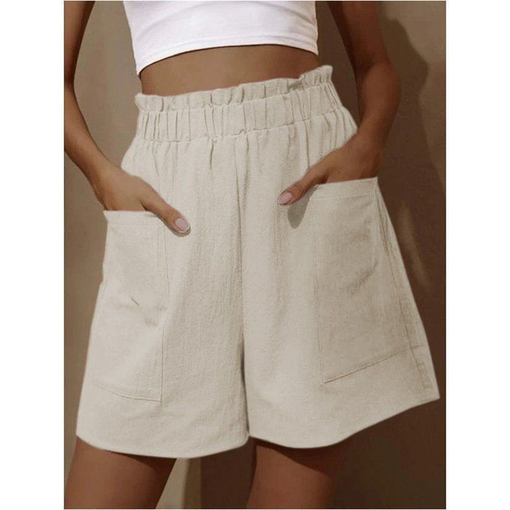 Damen Freizeithose mit elastischem Bund und praktischen Taschen Drune