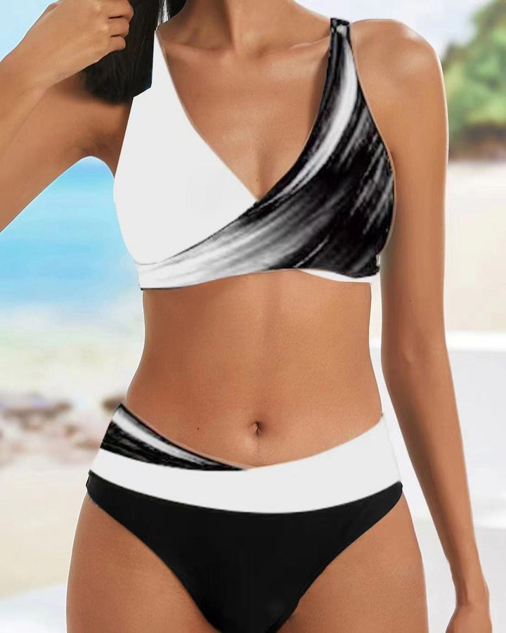 Damen Bikini-Set mit innovativem Farbverlauf Drune