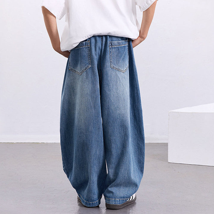 Jungen weit geschnittene Denim-Hose Drune