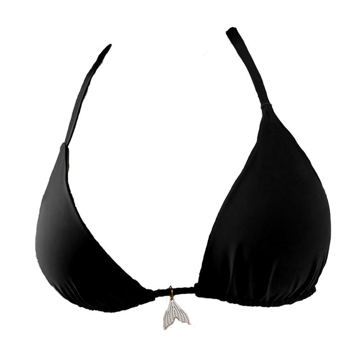 Damen Triangel-Bikini mit schimmerndem Schmuckdetail Drune