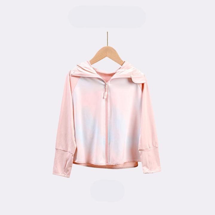 Kinder UV-Schutzjacke mit Kapuze und atmungsaktiven Eigenschaften Drune