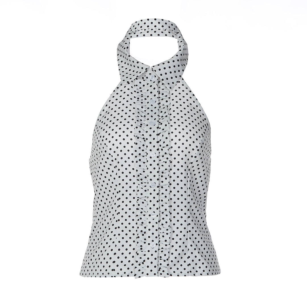 Damen Hemd mit Rüschendetails Drune