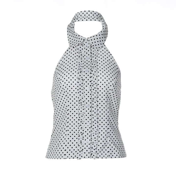 Damen Hemd mit Rüschendetails Drune