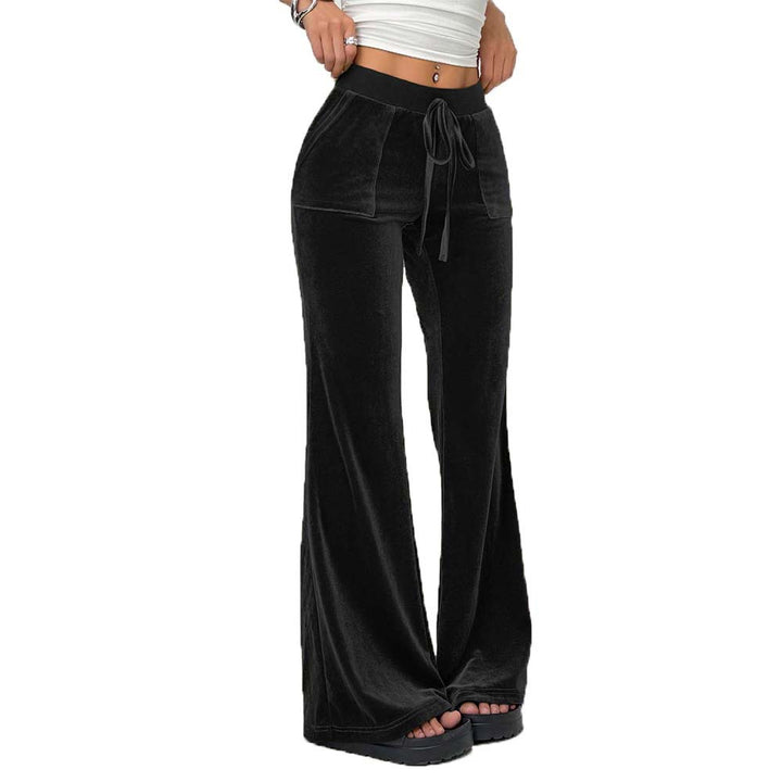 Damen Weiche Flared Pants Drune