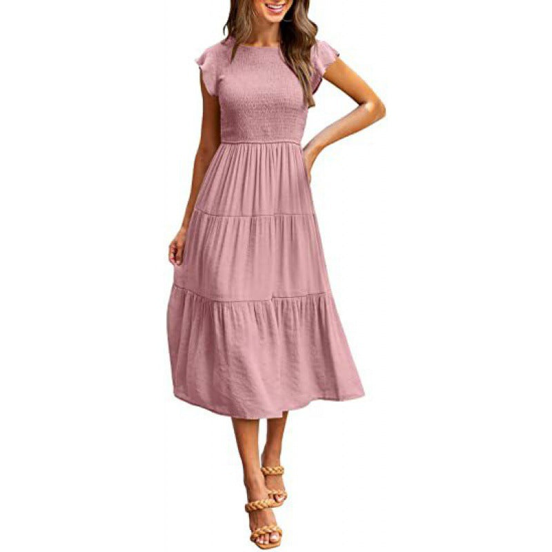 Damen Sommerkleid mit fließendem Schnitt Drune
