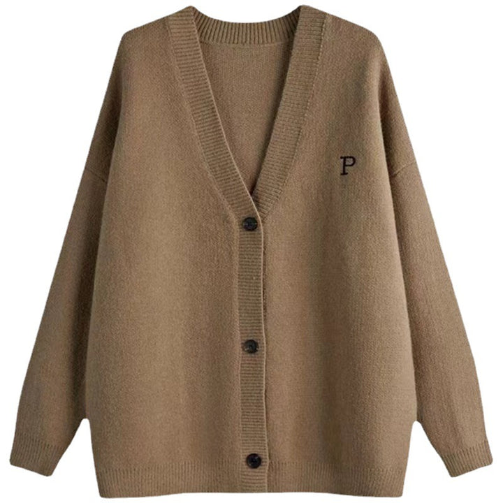 Damen Oversized Strickblazer mit angesagtem Schnitt und feinem Strickmuster Drune