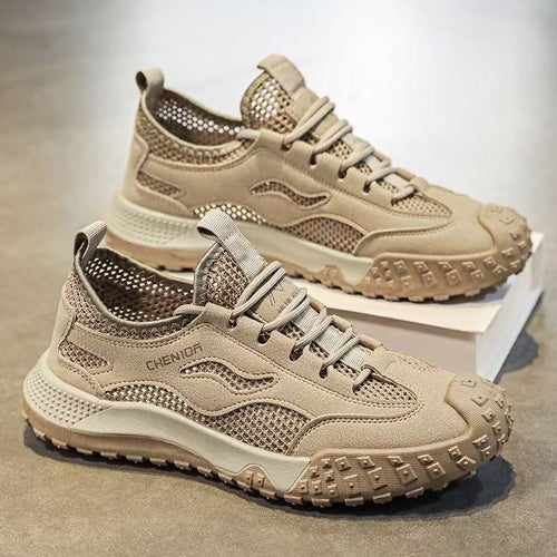 Damen Sportliche Trail-Sneakers mit rutschfester Sohle und atmungsaktiver Mesh-Konstruktion Drune