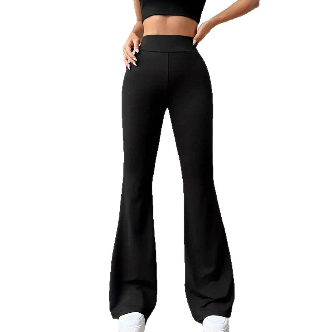 Damen Hochwaisted Flared Leggings Drune