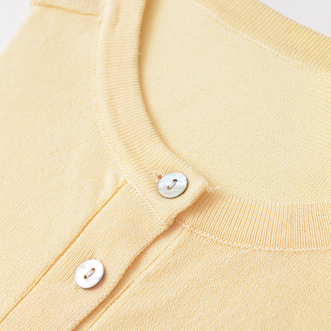 Damen lässiger Langarm-Henley-Pullover Drune