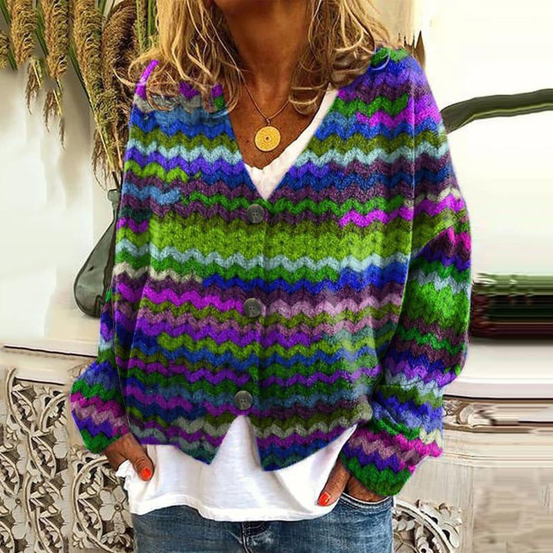Drune | Stylische Strickjacke mit Knöpfen